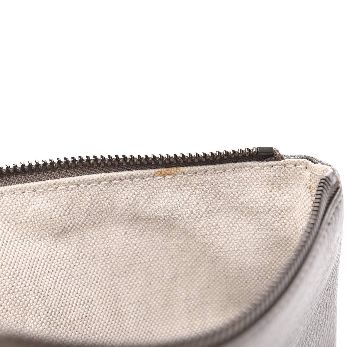 Metallic Pebbled Calfskin Soho Wristlet Sasso