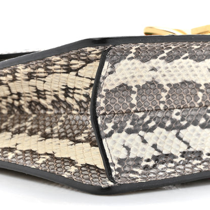 Gucci Snakeskin Small Sylvie Shoulder Bag Roccia 10 of 11