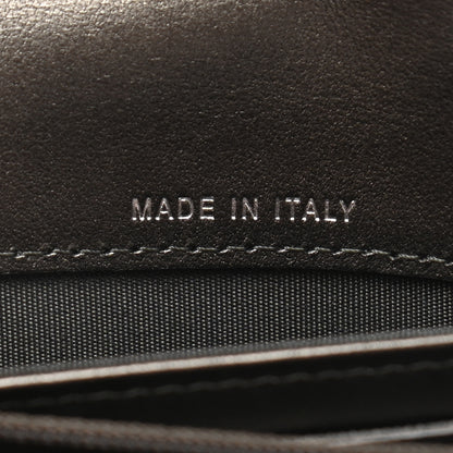 Chanel Iridescent Caviar Quilted Medium Filigree Flap Wallet Silver 7 of 9