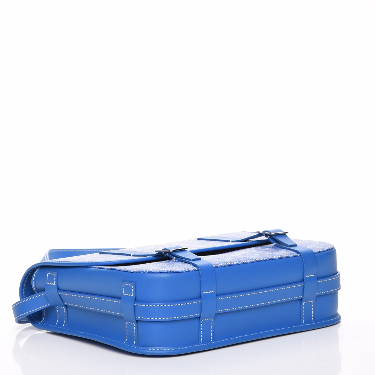 Goyard Goyardine Belvedere MM Messenger Bag Sky Blue 4 of 7