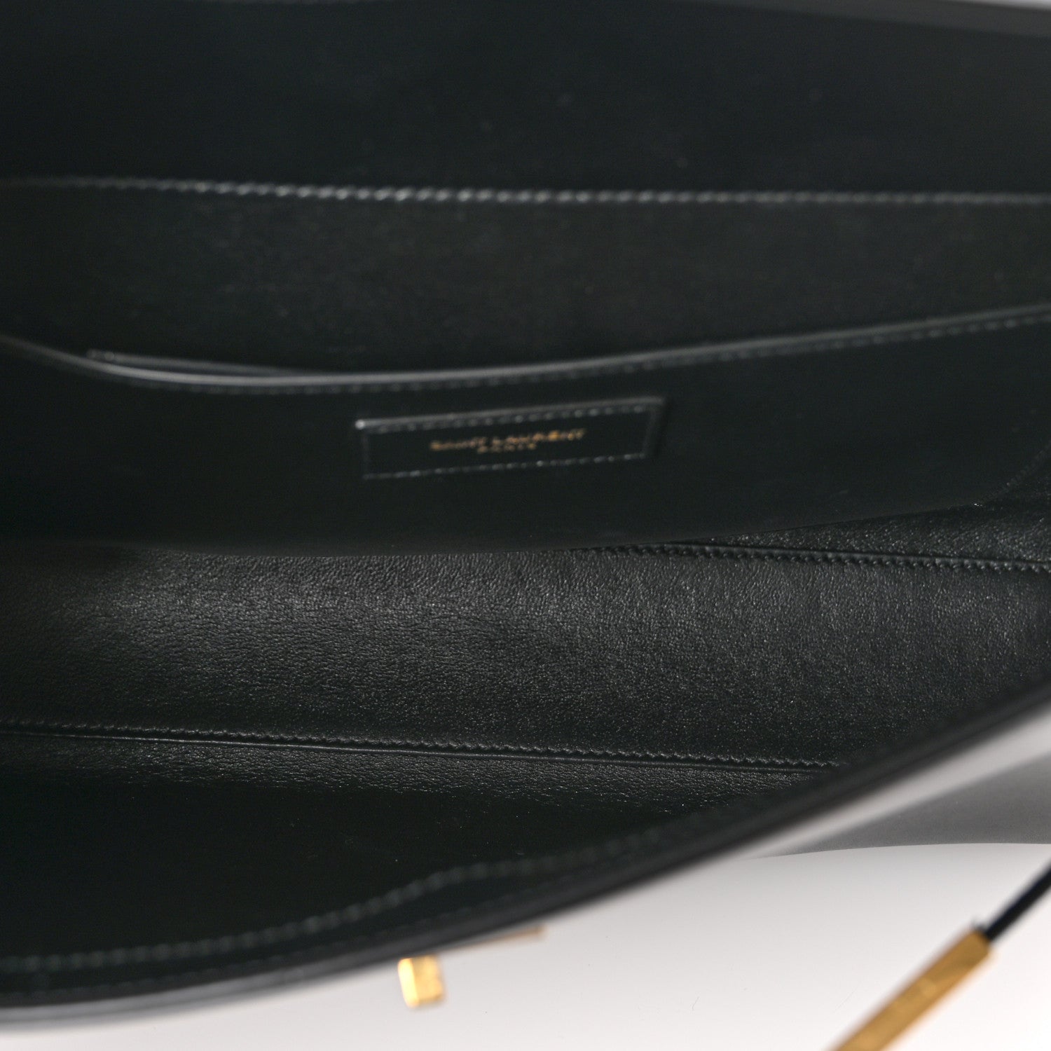 Saint Laurent Smooth Calfskin Manhattan Shoulder Bag Black 5 of 10