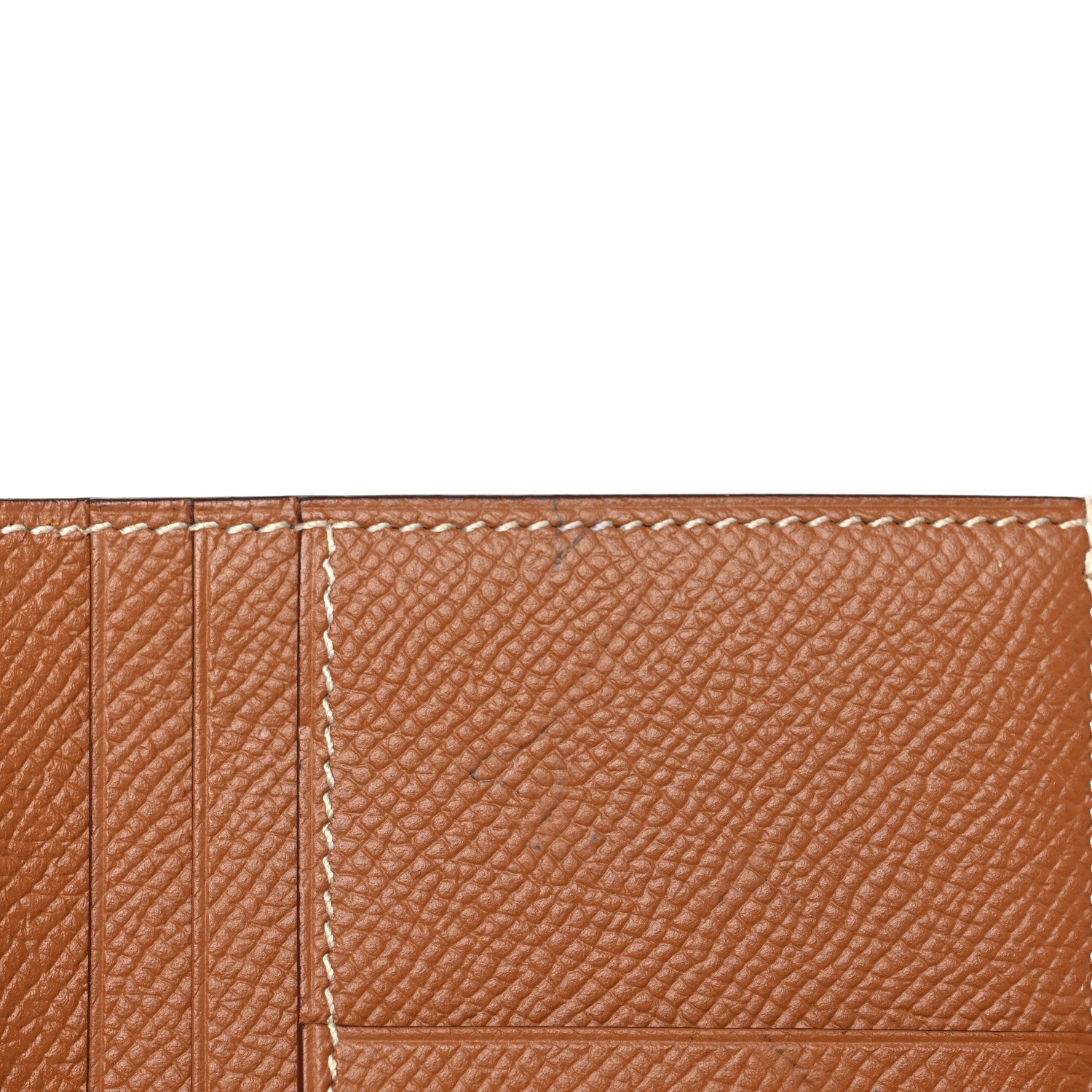 Hermes Epsom Bearn Compact Wallet Gold 7 of 8