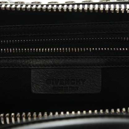 Givenchy Calfskin Medium Studded Bi-Color Antigona Black White 6 of 8