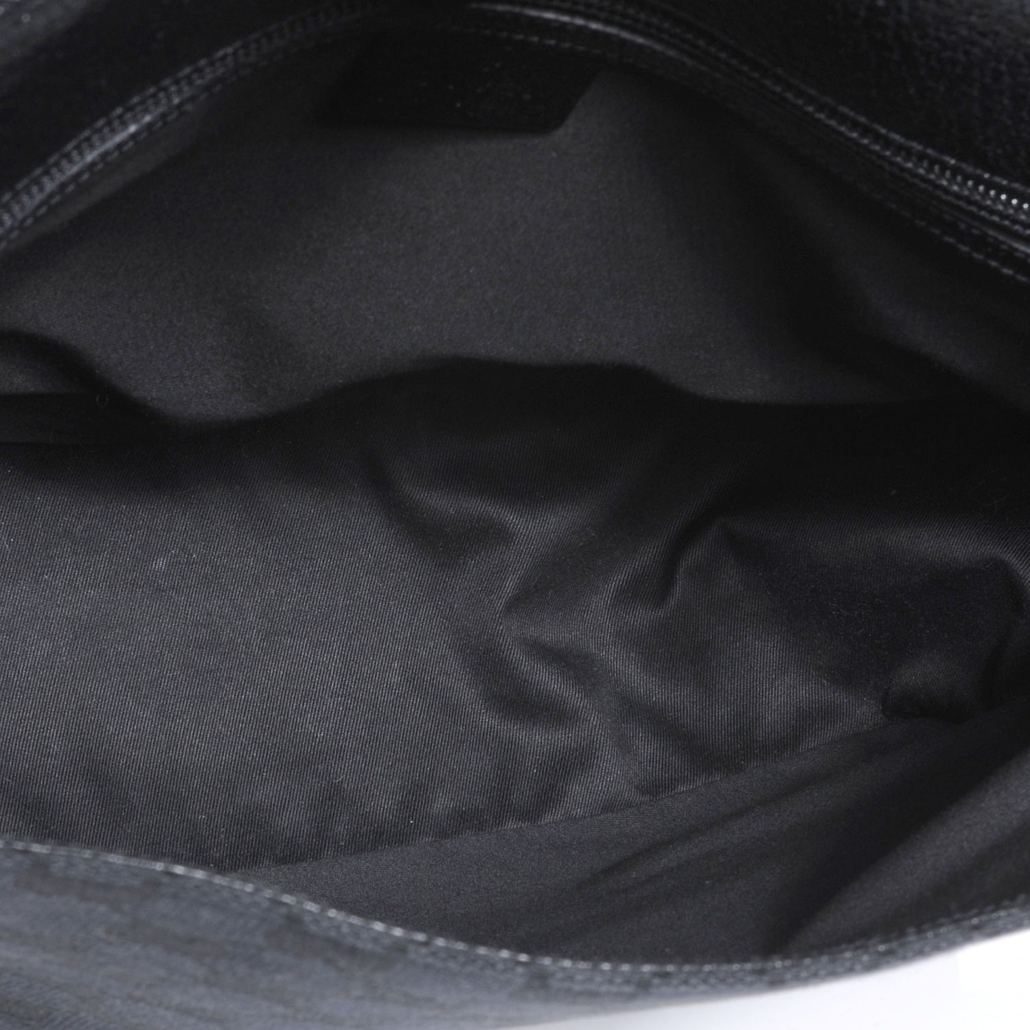Gucci Monogram Calfskin Double Buckle Flap Messenger Bag Black 5 of 7