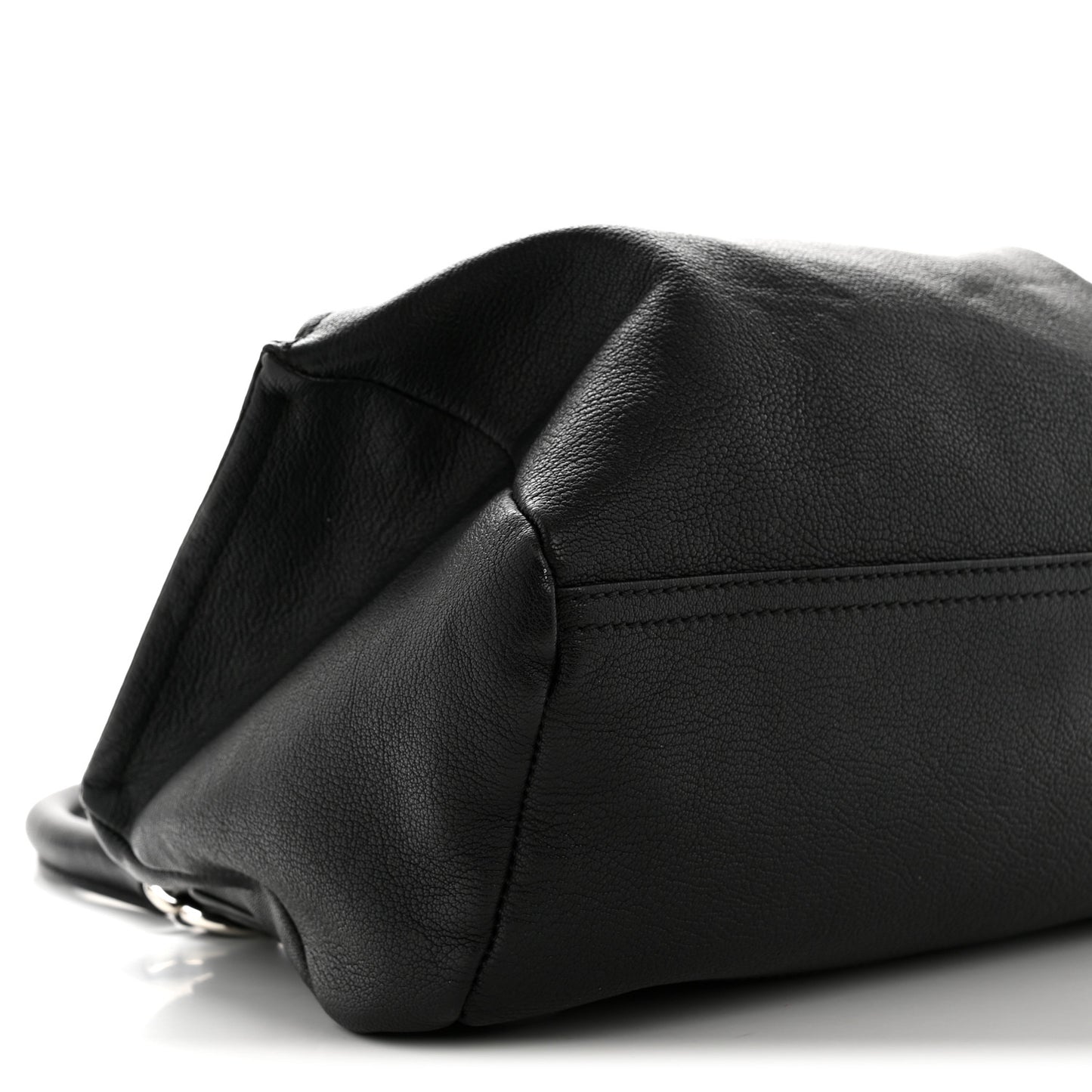 Sugar Goatskin Small Pandora Black