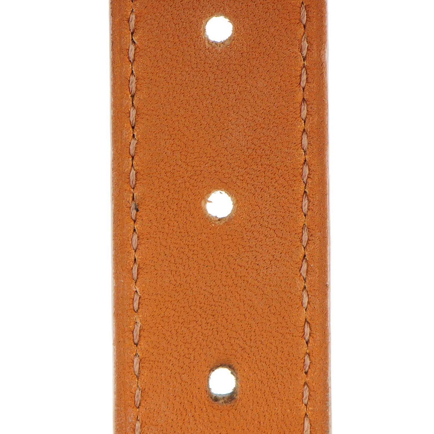 Hermes Epsom Etriviere Double Tour Bracelet M White 4 of 7