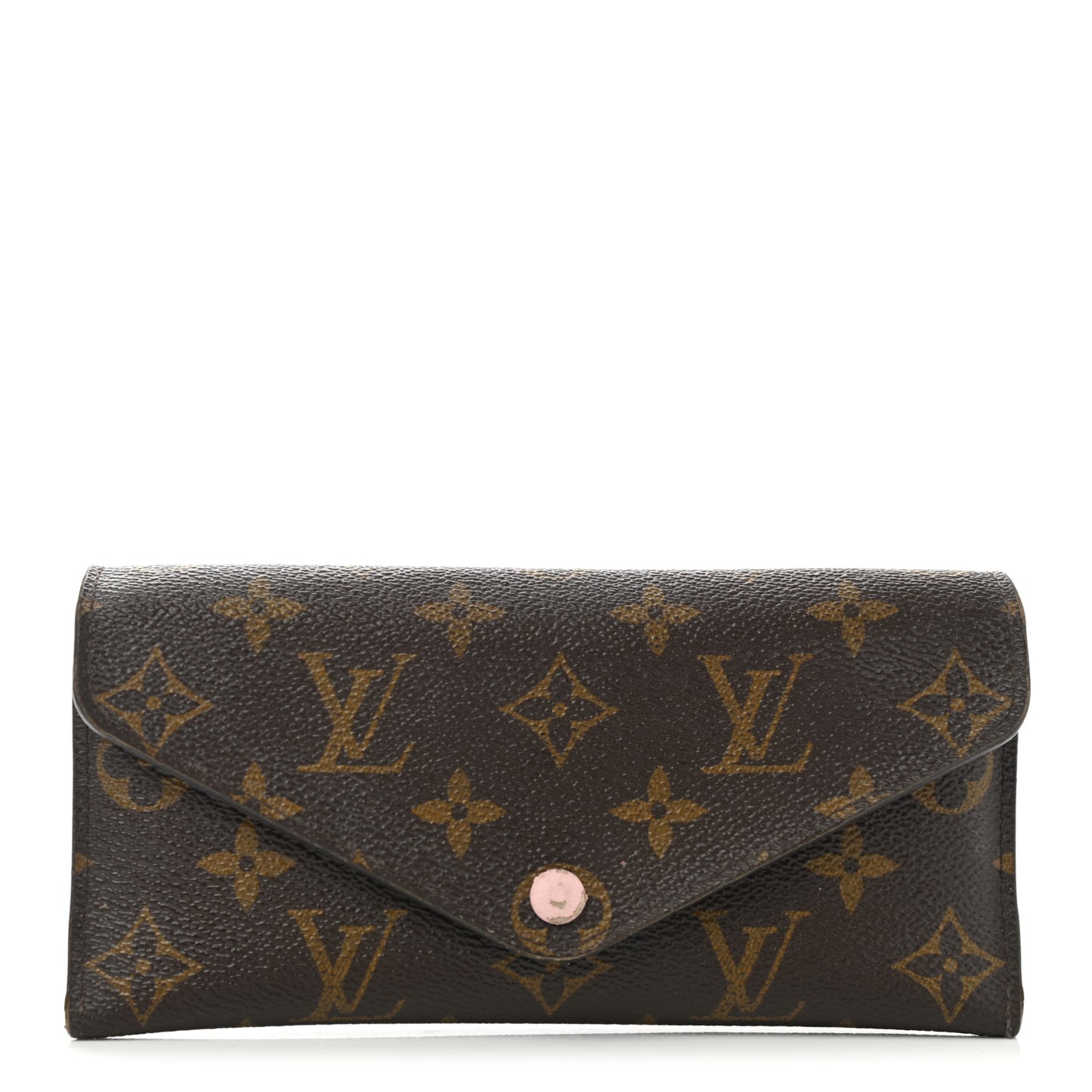 Monogram Josephine Wallet Rose Ballerine
