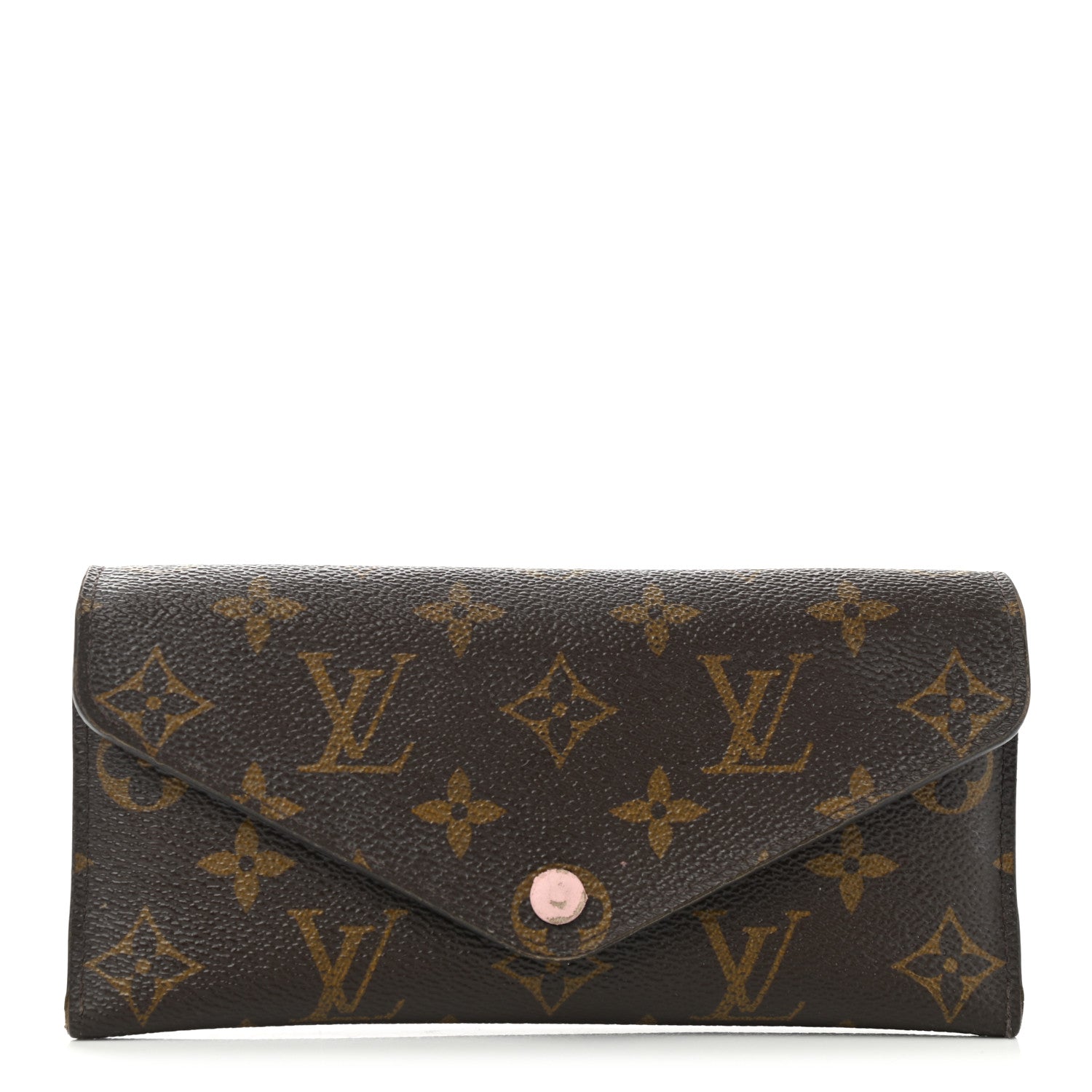 Louis Vuitton Monogram Josephine Wallet Rose Ballerine 3 of 14