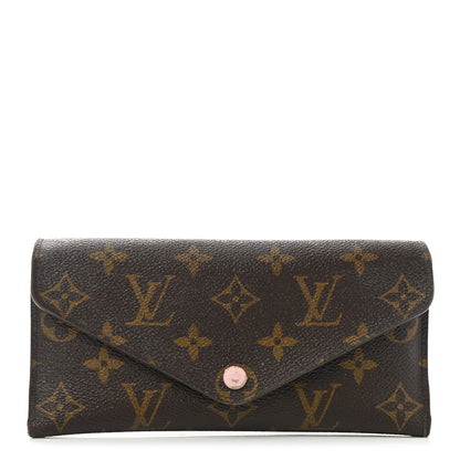 Louis Vuitton Monogram Josephine Wallet Rose Ballerine 3 of 14