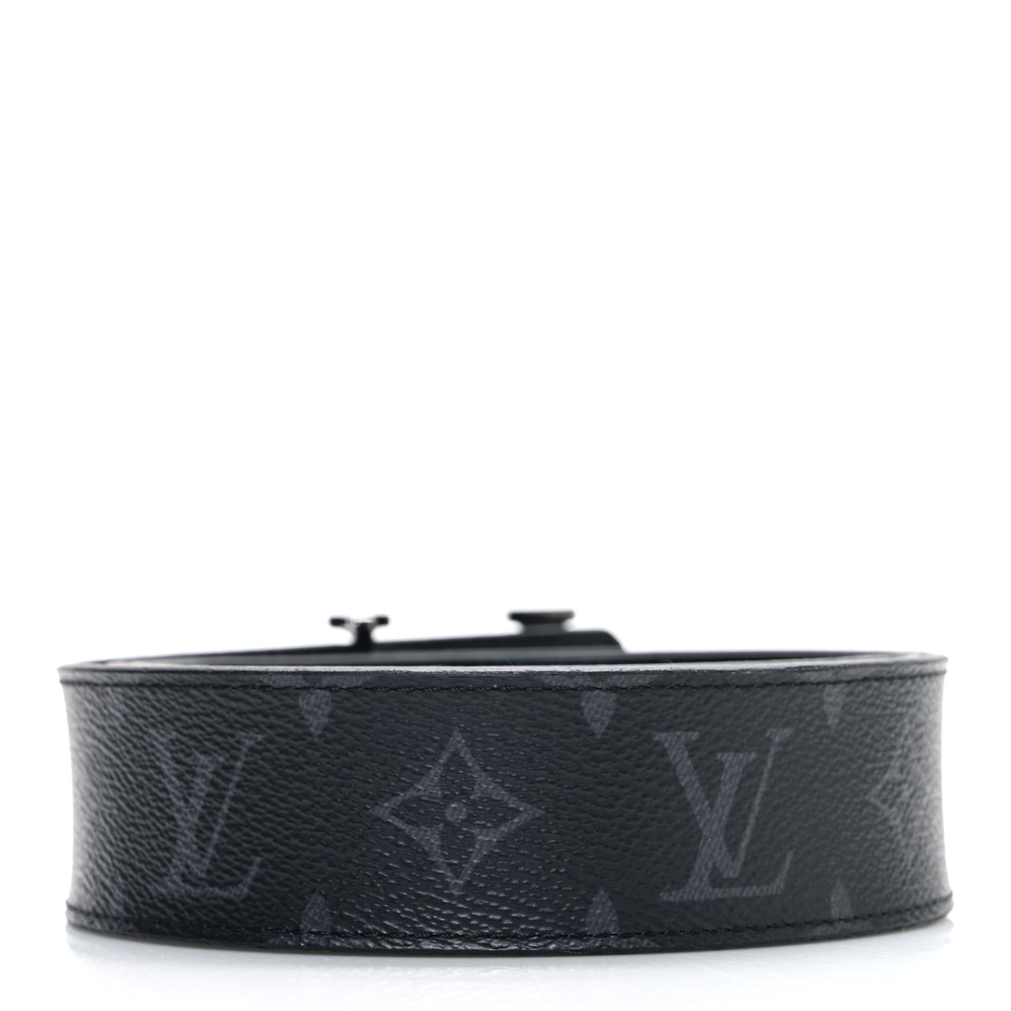 Monogram Eclipse Taigarama 40mm LV Initiales Reversible Belt 95 38 Black