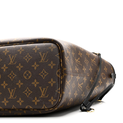 Louis Vuitton Monogram Calfskin Neo Neverfull Inside Out MM Black 15 of 16