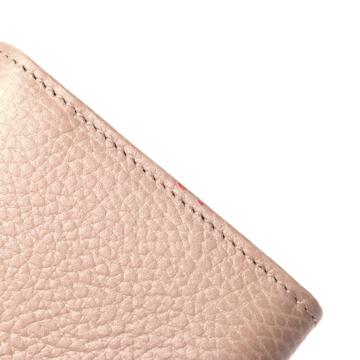 Dollar Calfskin Interlocking G Continental Wallet Camelia