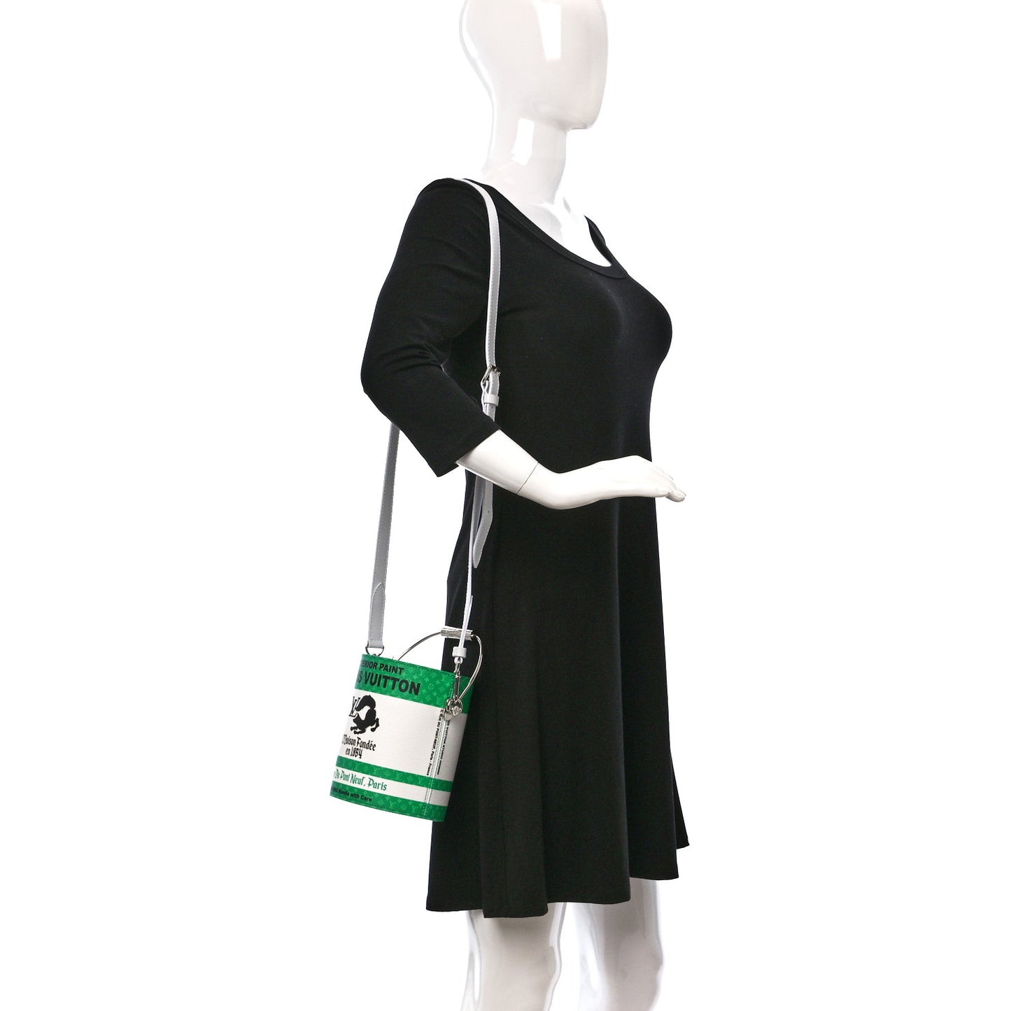 Monogram LV Paint Can Green