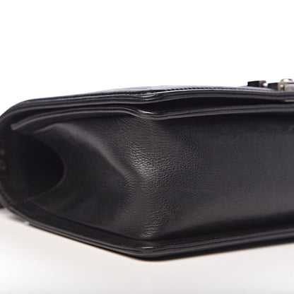 Chanel Calfskin Quilted Medium Boy Flap Black 15 of 16