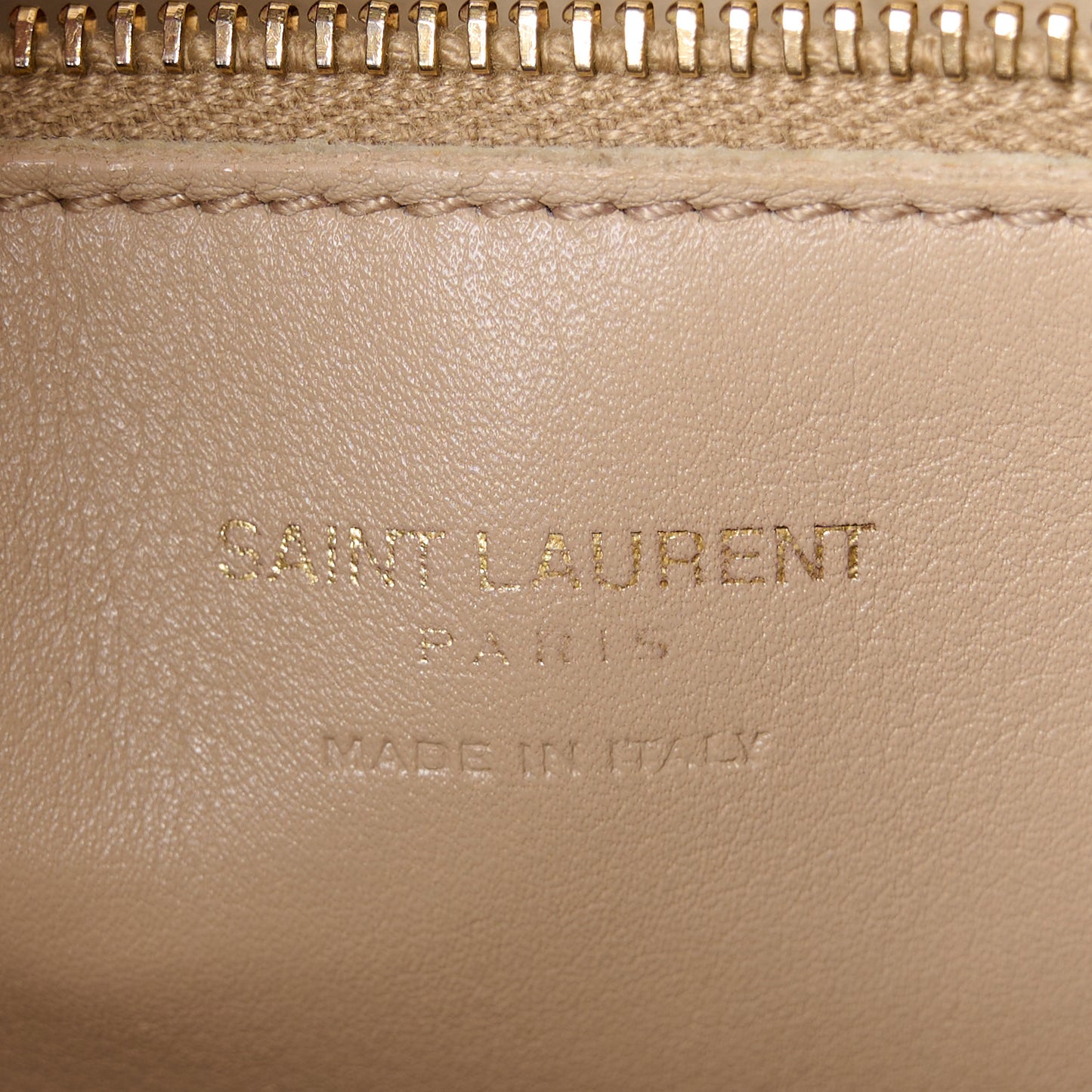 Smooth Calfskin Small Monogram Cabas Beige