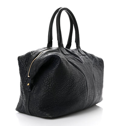 Saint Laurent Pebbled Lambskin Medium Easy Sac Black 3 of 10