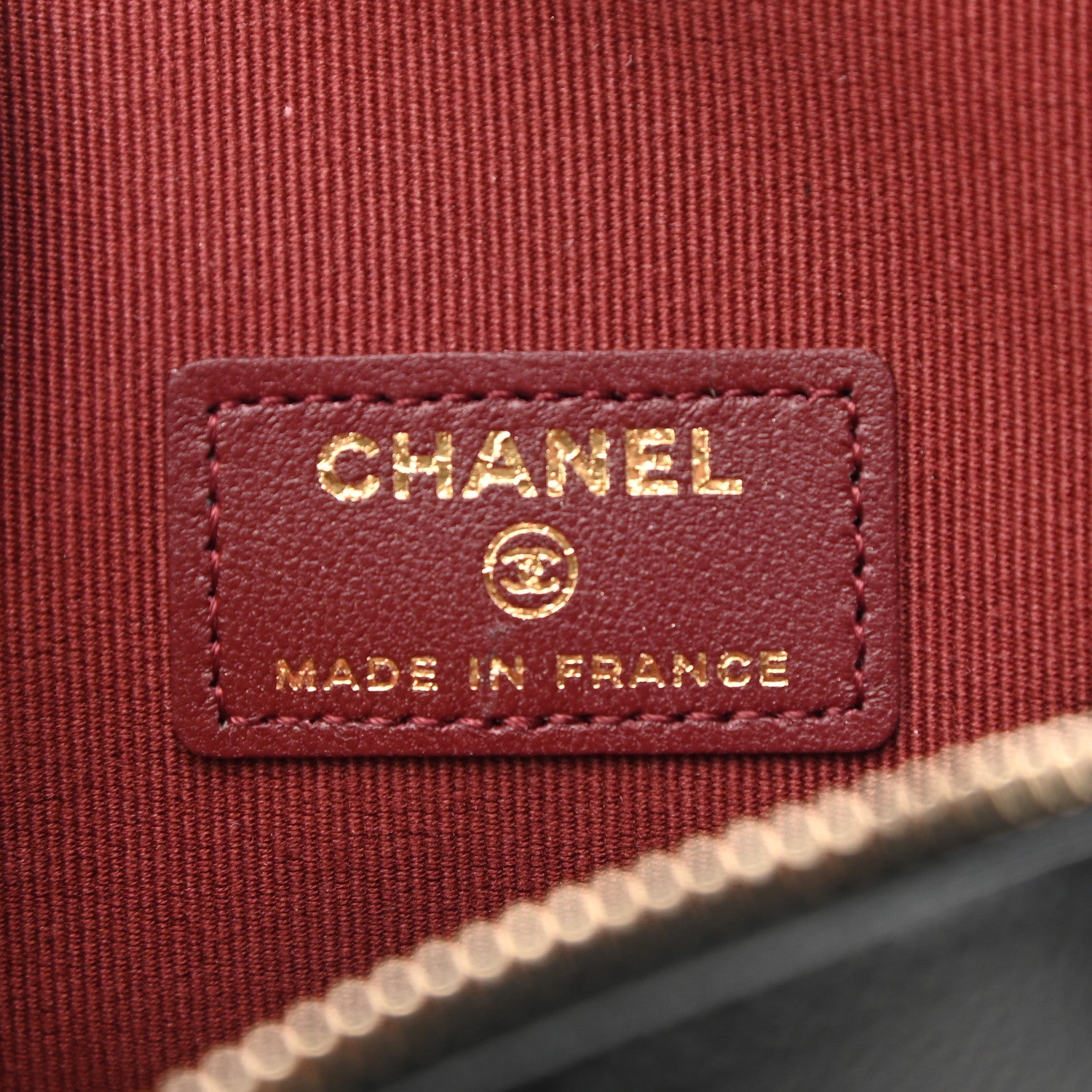 Chanel Lambskin Quilted CC In Love Heart Clutch With Chain Black 6 of 11