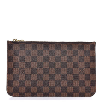 Louis Vuitton Damier Ebene Neverfull MM GM Pochette 1 of 7