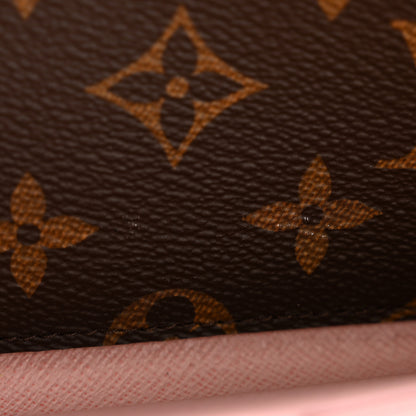 Louis Vuitton Monogram Clemence Wallet Rose Ballerine 8 of 10