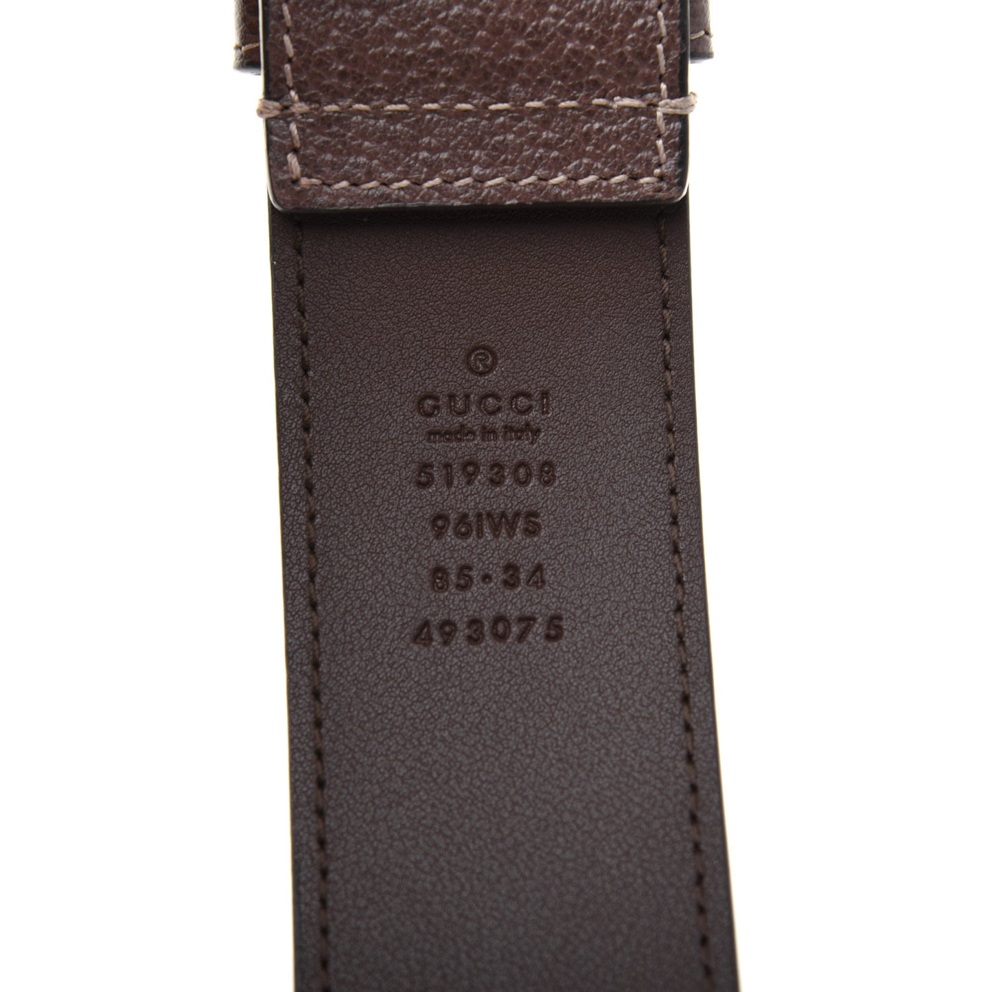 GG Supreme Monogram Ophidia Belted iPhone Case 85 34 Dark Brown