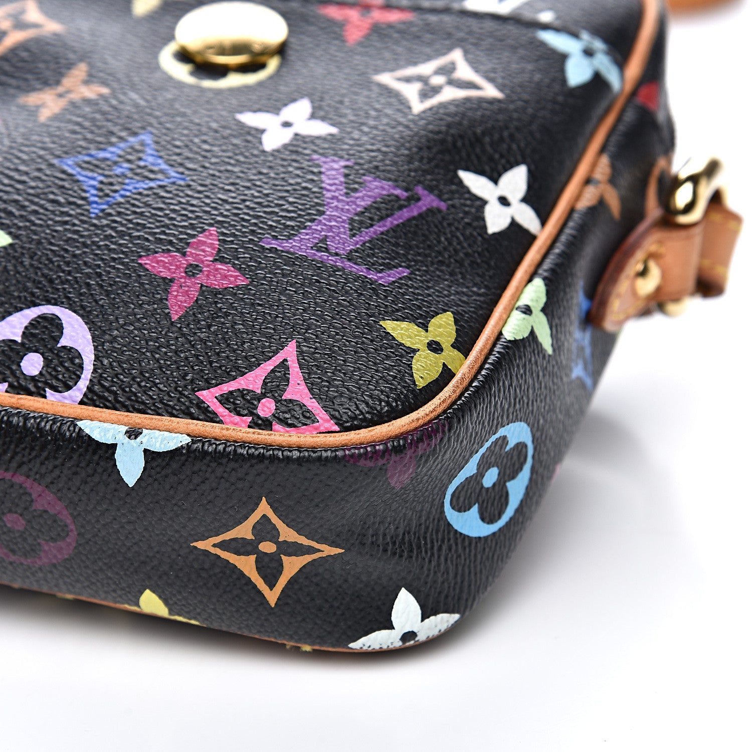 Louis Vuitton Monogram Multicolor Rift Black 7 of 12