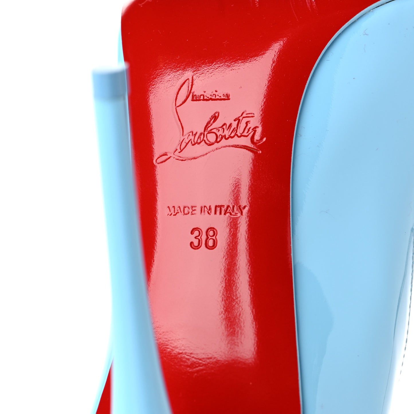 Patent Hot Chick 100 Pumps 38 Splash