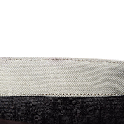 Christian Dior Calfskin Canvas Saddle Bag Beige 18 of 20