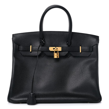 Hermes Ardennes Birkin 35 Black 1 of 14