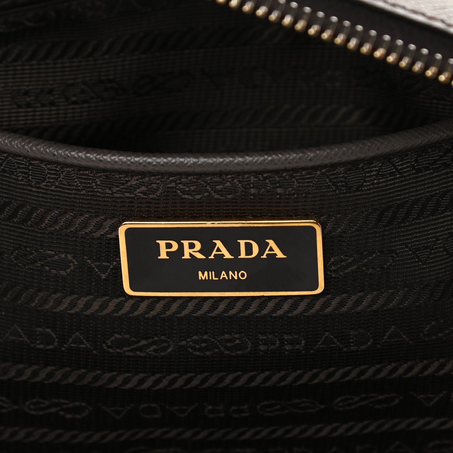 Prada Saffiano Lux Large Galleria Double Zip Tote Grafite 6 of 11