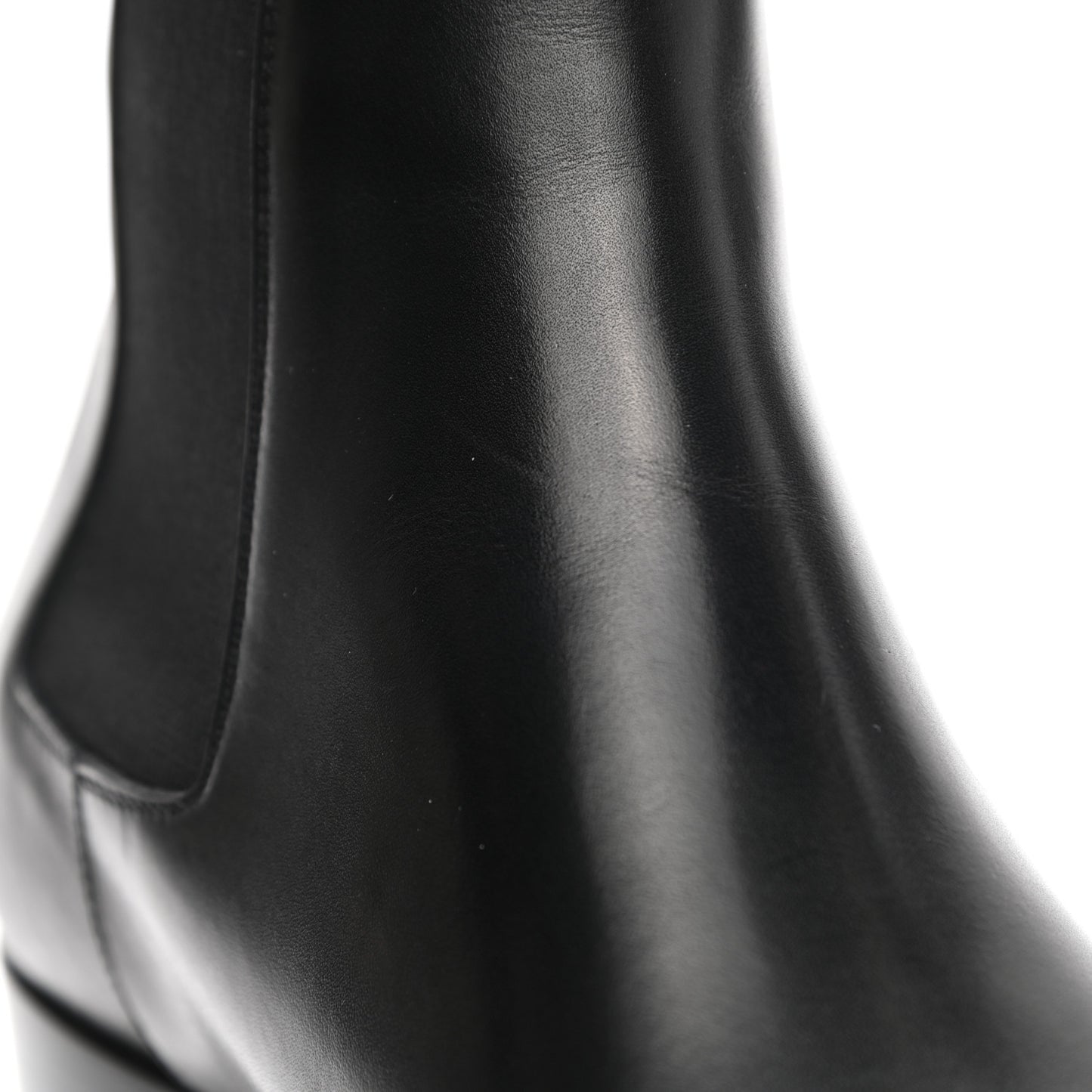 Calfskin Mens Wyatt Chelsea Boots 41 Black