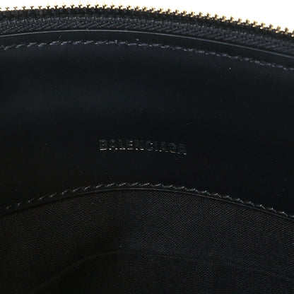 Balenciaga Calfskin Logo Shouder Bag Black 6 of 12