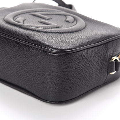 Gucci Pebbled Calfskin Small Soho Disco Bag Black 9 of 12
