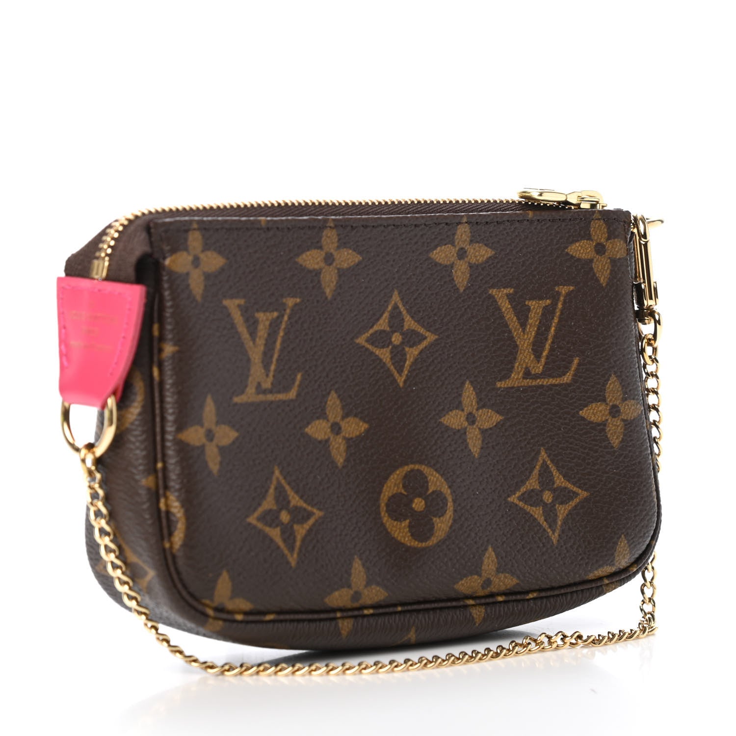Louis Vuitton Monogram 2020 Christmas Animation Roller Coaster Mini Pochette Accessories Pivoine 2 of 4