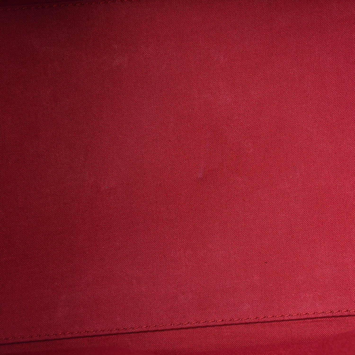 Saint Laurent Linen Fringe Medium Cabas ChYc Red 13 of 19