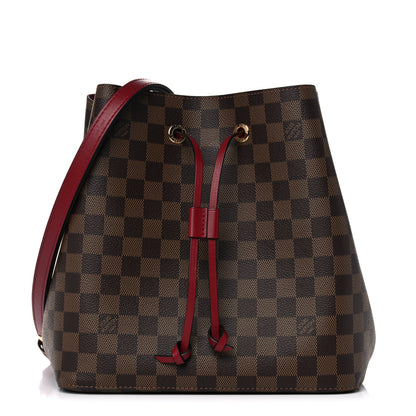 Louis Vuitton Damier Ebene Neonoe MM Cherry Berry 1 of 11