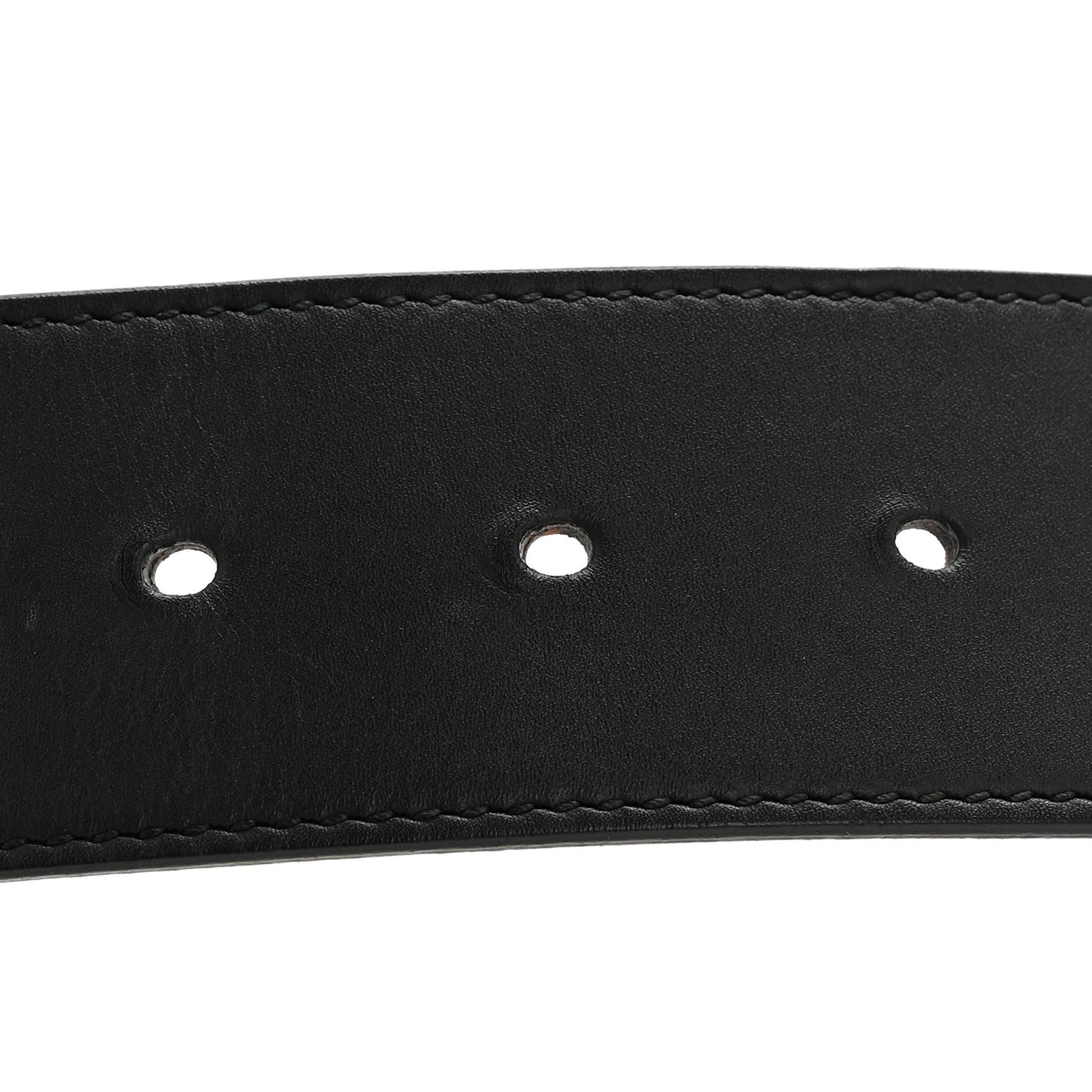 Nylon Textured Dollar Calfskin Double G Web 40mm Belt 90 36 Green Red Dark Cocoa