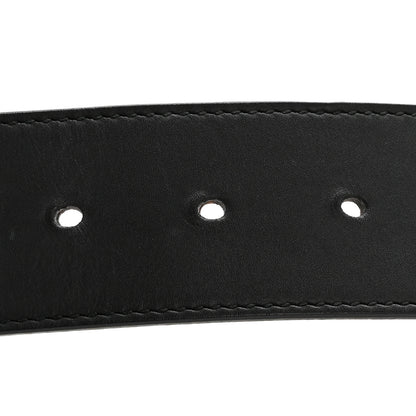 Gucci Nylon Textured Dollar Calfskin Double G Web 40mm Belt 90 36 Green Red Dark Cocoa 3 of 8