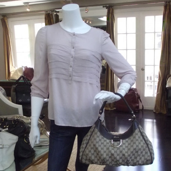 Gucci Monogram D Gold Tote 2 of 12