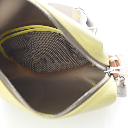 Louis Vuitton Damier Geant Americas Cup Bag Yellow 5 of 9