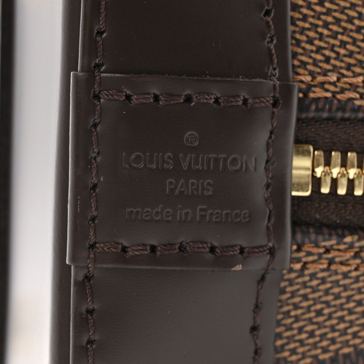 Louis Vuitton Damier Ebene Alma BB 6 of 15