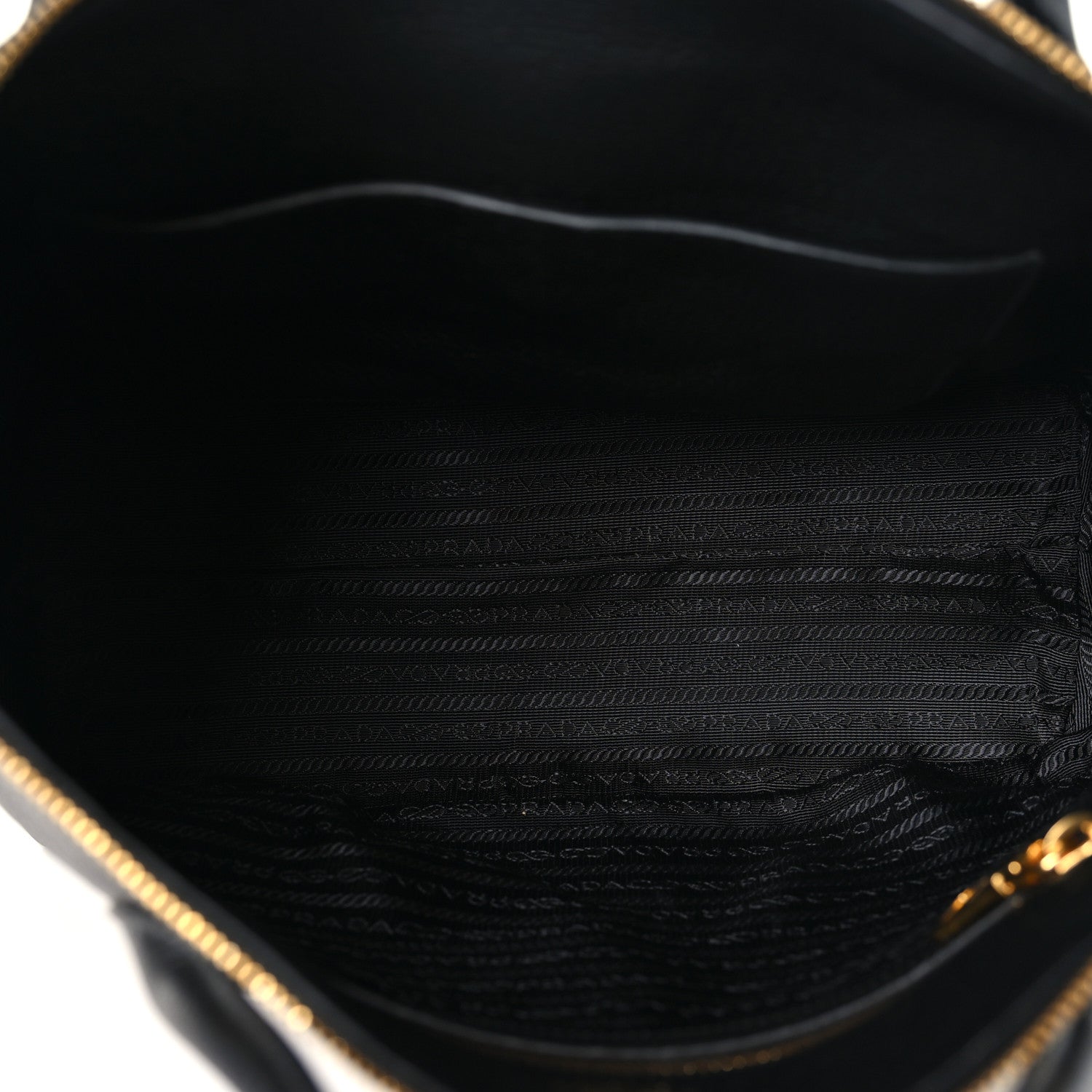Prada Vitello Daino Tote Black 5 of 9