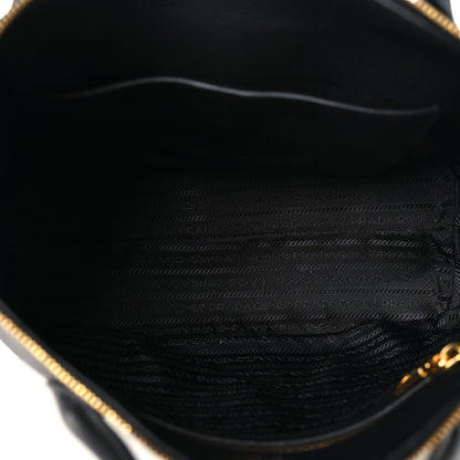 Prada Vitello Daino Tote Black 5 of 9