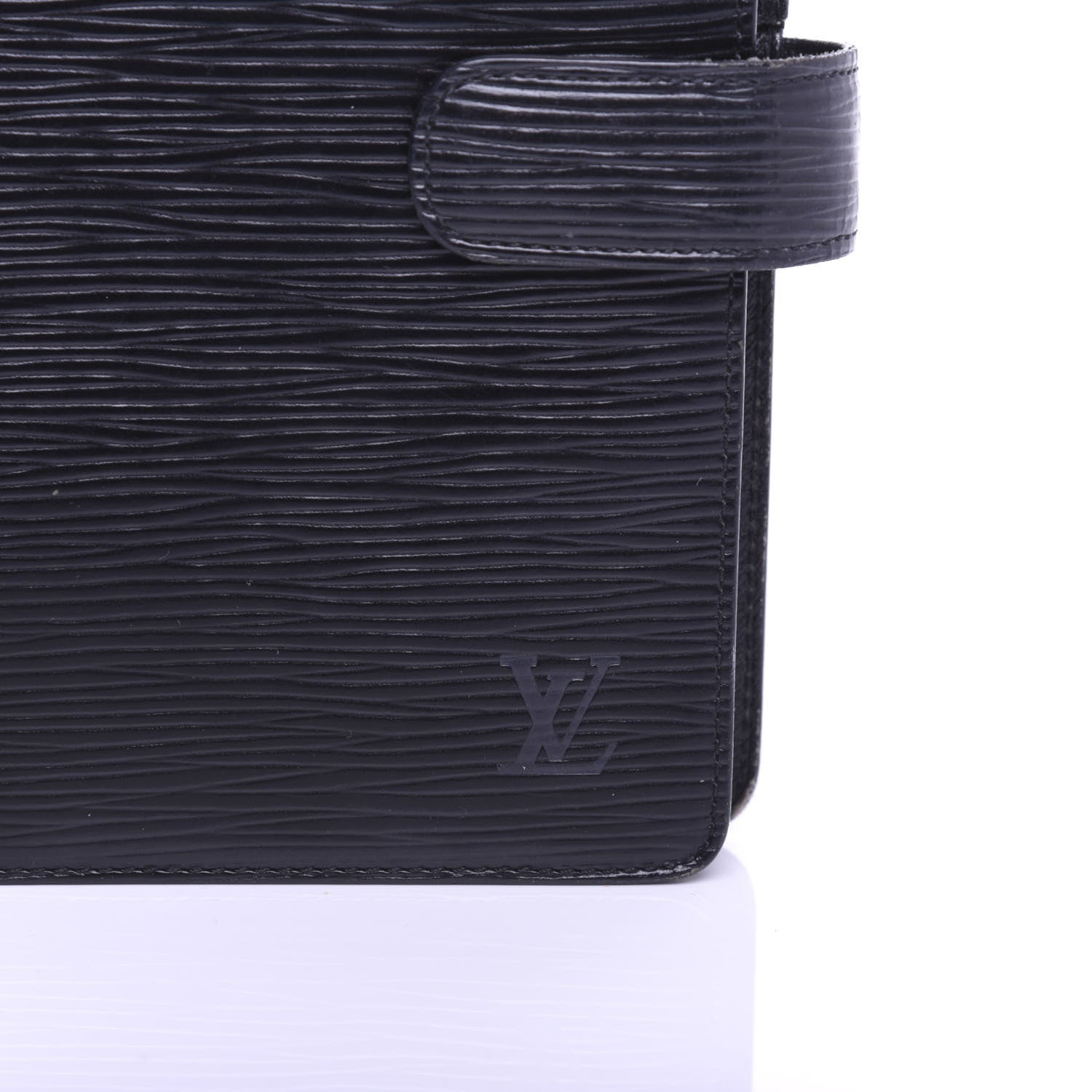 Louis Vuitton Epi Medium Ring Agenda Cover Black 8 of 8