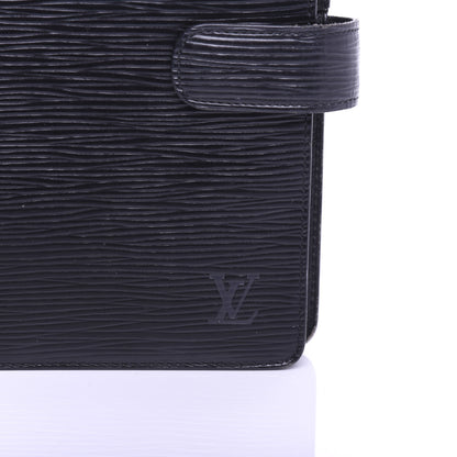 Louis Vuitton Epi Medium Ring Agenda Cover Black 8 of 8