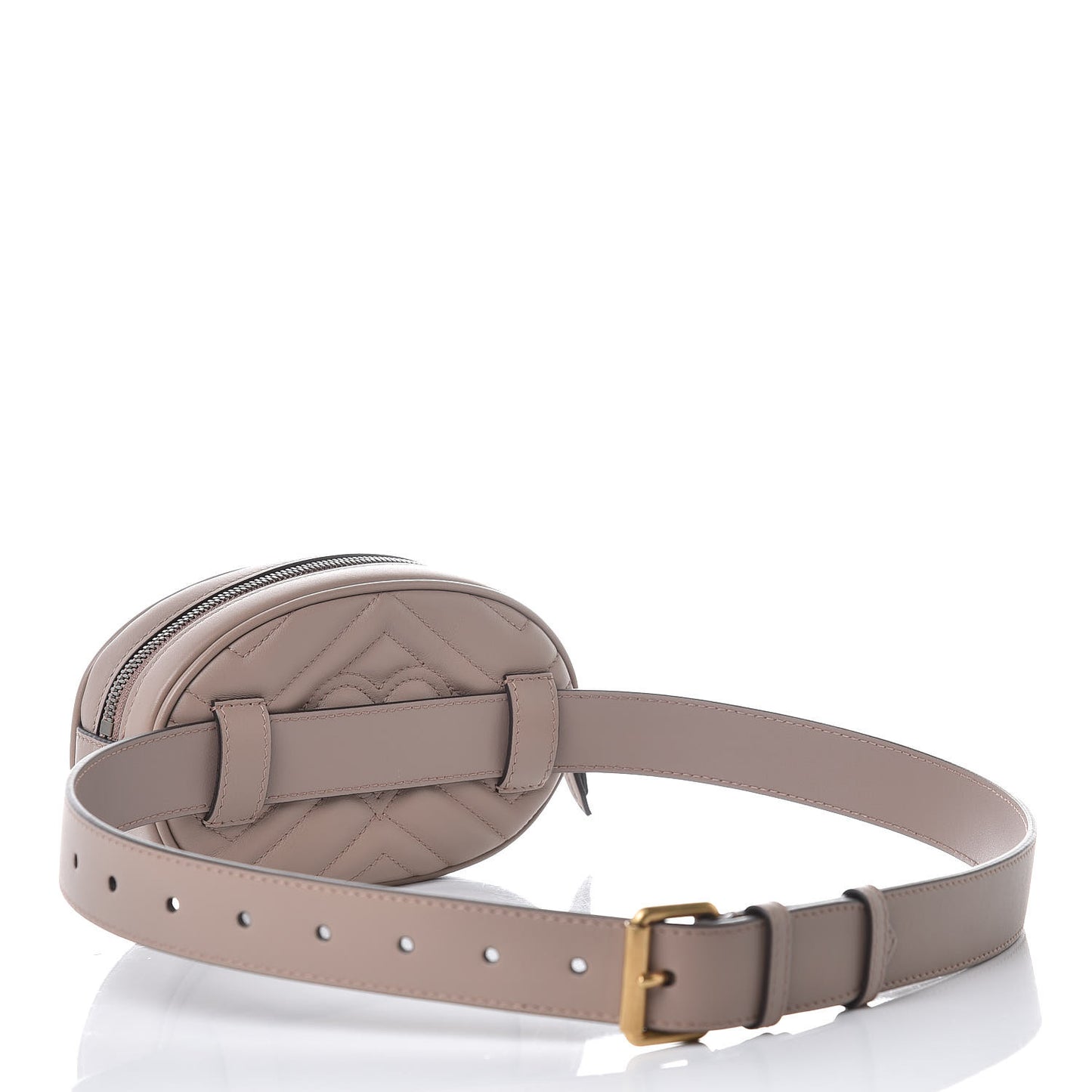 Calfskin Matelasse GG Marmont Belt Bag 85 34 Porcelain Rose
