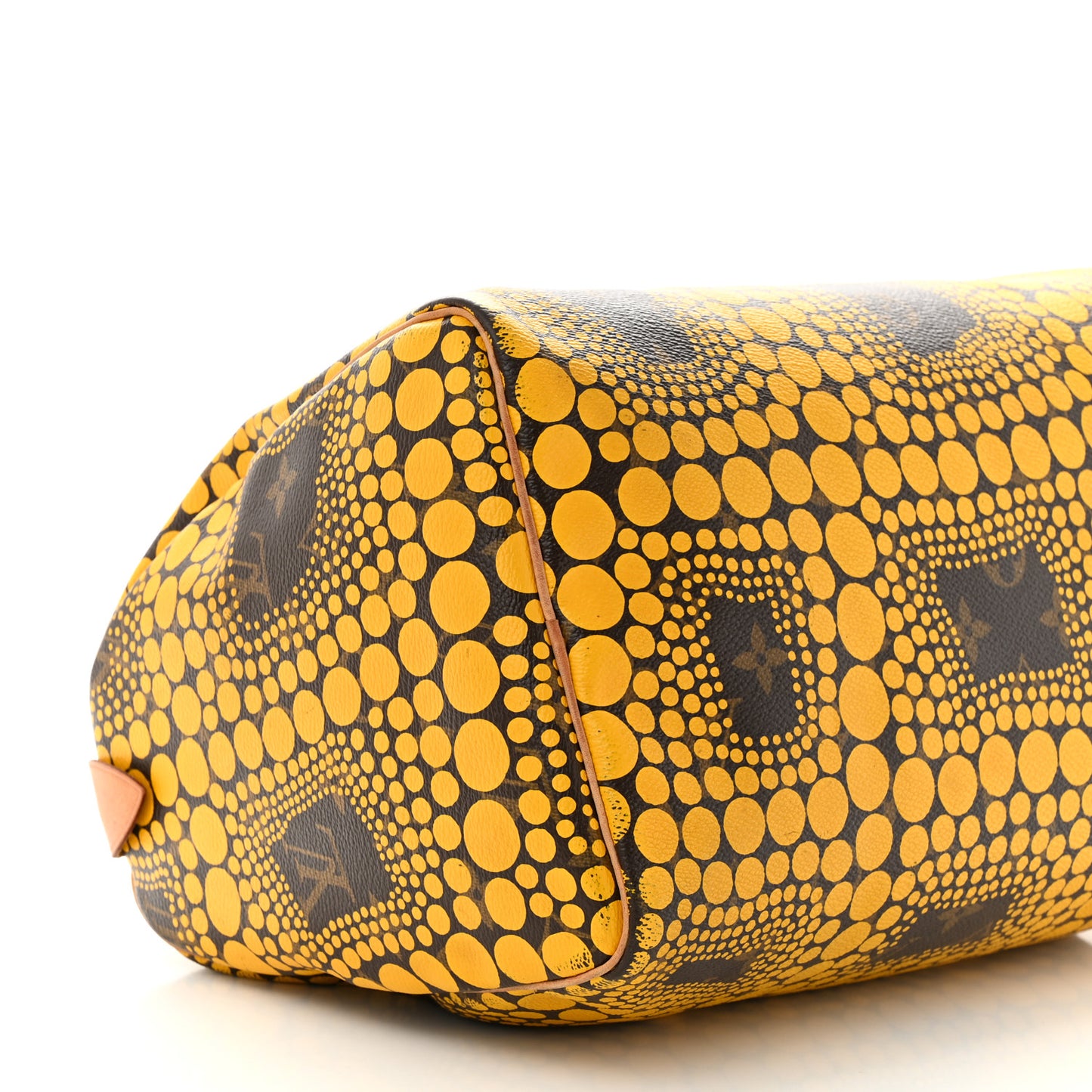 Monogram Kusama Town Speedy 30 Yellow
