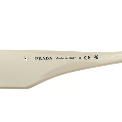 Prada Acetate Symbole Sunglasses SPR 14Z Talc 6 of 7