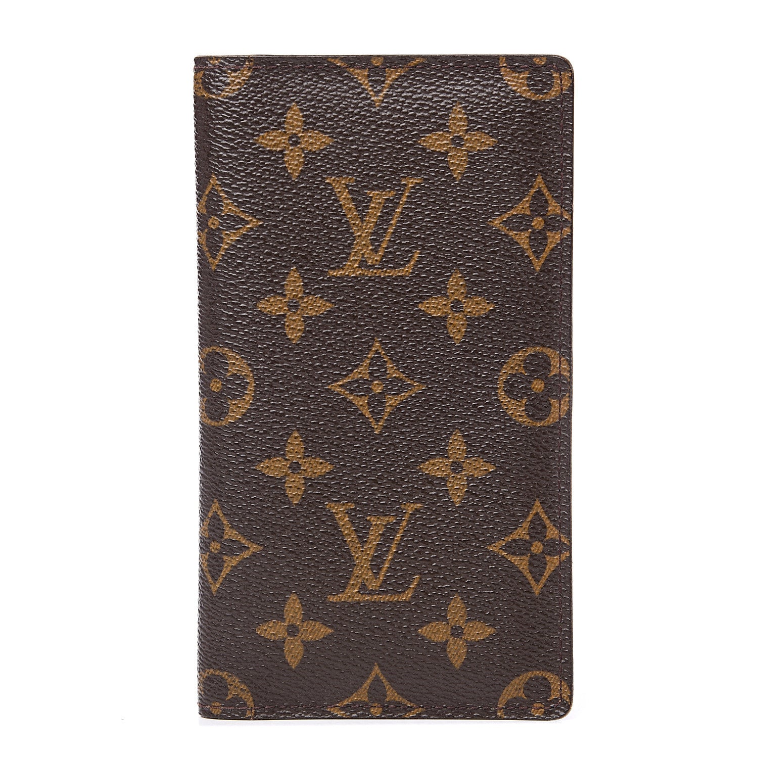 Louis Vuitton Monogram Checkbook Holder Case Wallet 1 of 8