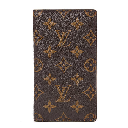 Louis Vuitton Monogram Checkbook Holder Case Wallet 1 of 8