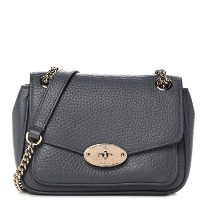 Mulberry Heavy Grained Calfskin Mini Darley Satchel Charcoal 1 of 10